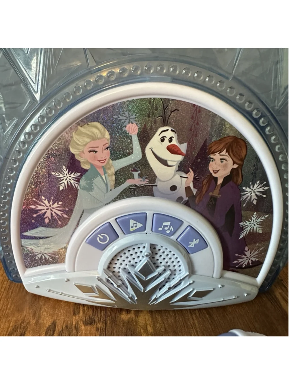 Disney Frozen 2 Bluetooth Sing-Along Boombox Speaker with Microphone